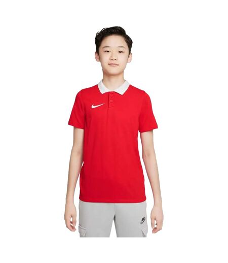 Polo Park Garçon Rouge Nike