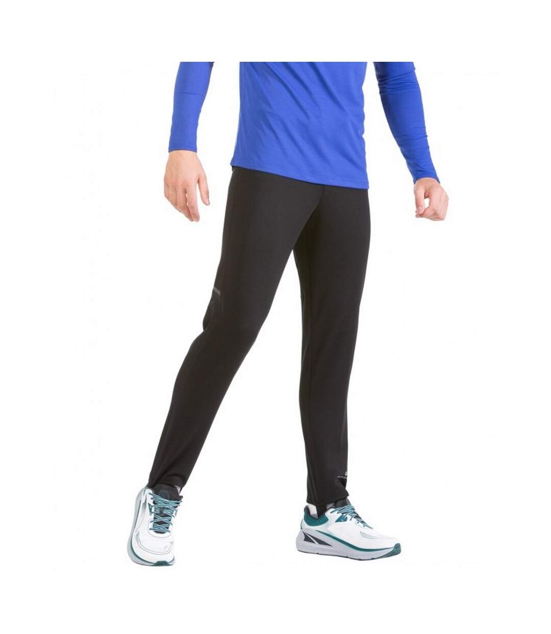 Mens core trackster leggings black Ronhill-4