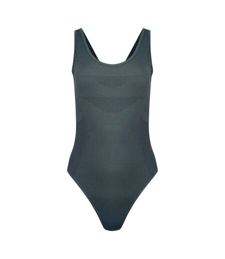 Dare 2B Womens/Ladies Don´t Sweat It Recycled One Piece Bathing Suit (Orion Grey)