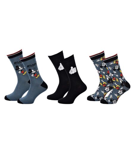 Chaussettes Mickey Pack de 3 Paires