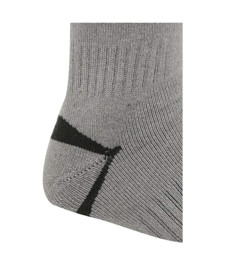 Great Outdoors Mens Two Tone Wellington Boot Socks 1 Pair Dark Steel Regatta