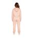 Sweat Court À Capuche Femme Rose Clair Missy Empire-2