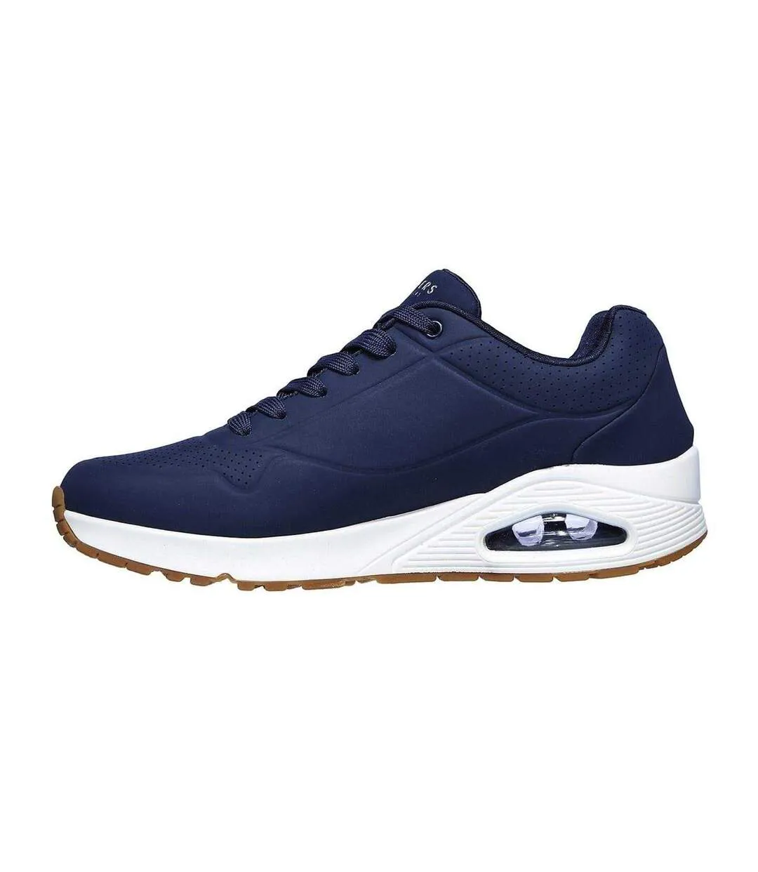 Baskets Uno Stand On Air Homme Bleu Marine Skechers-2