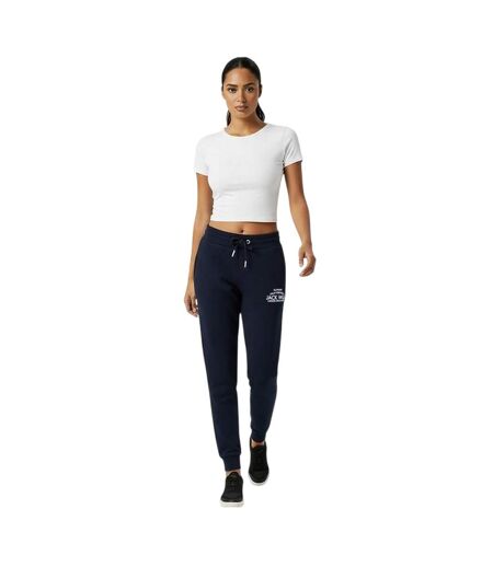 Womens/ladies Hunston Polycotton Joggers Navy Jack Wills
