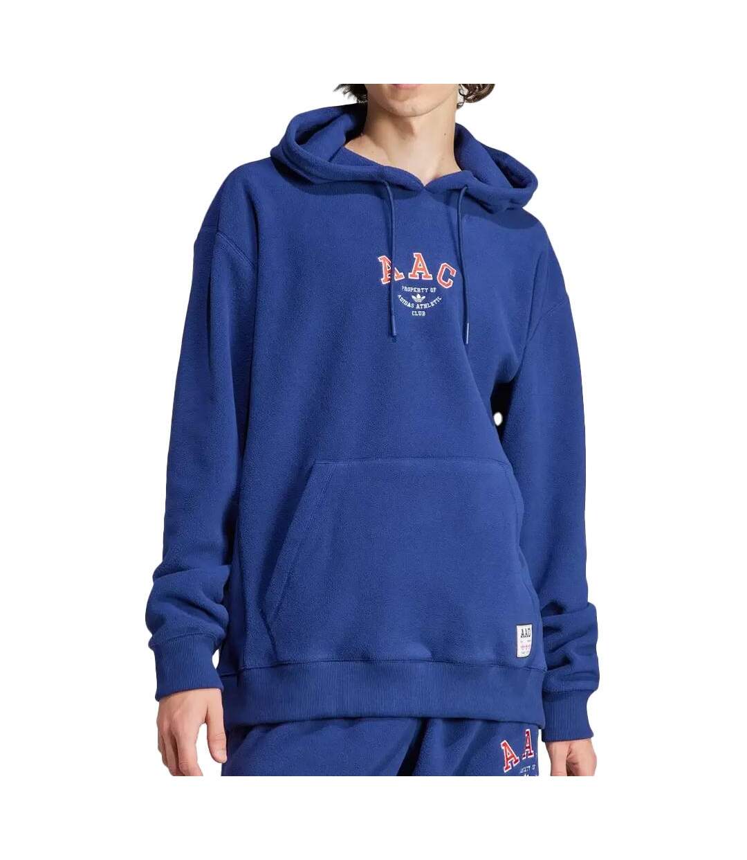 Sweat bleu homme adidas fleece - xs-1