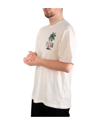 T-shirt homme en jersey 140GSM imprimé devant et dos Vibes Freegun