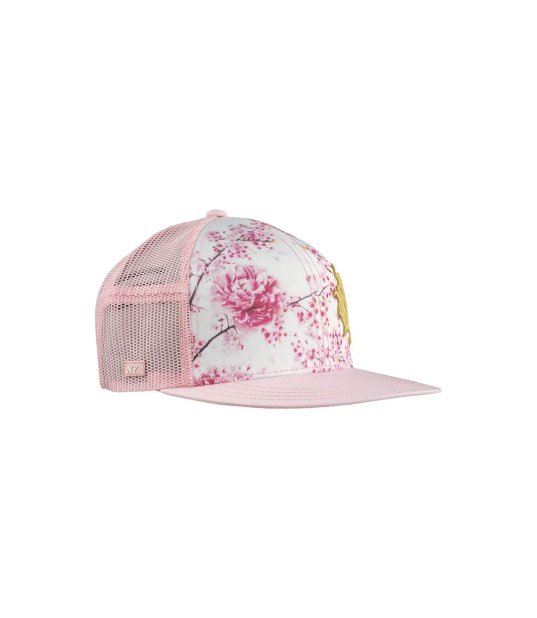 Casquette snapback visière plate avec filet bi-matière Flower Snap Rock'n Free Life-2
