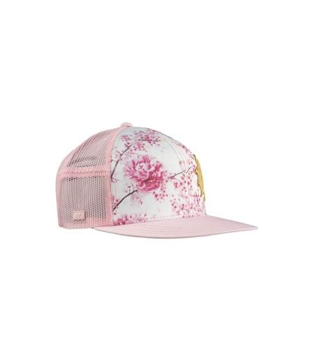 Casquette snapback visière plate avec filet bi-matière Flower Snap Rock'n Free Life