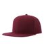 Unisex Adult 5 Panel Snapback Baseball Cap Cardinal Red Atlantis-1