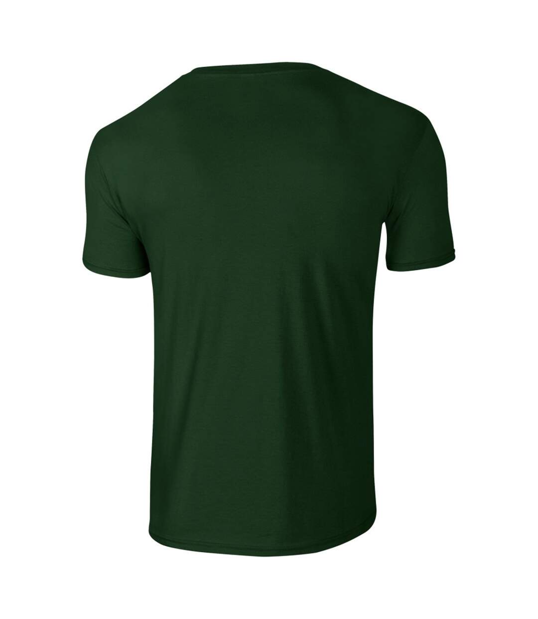 T-shirt Manches Courtes Homme Vert Foncé Gildan-2