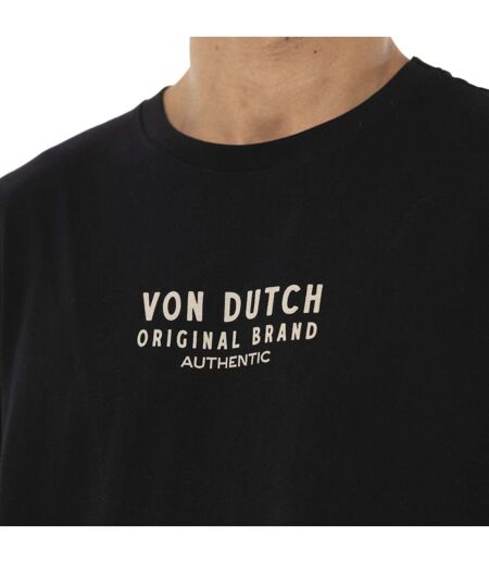 T-shirt homme comfort fit col rond avec print poitrine et dos Tiger Vondutch