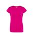 T-shirt Premium Femme Fuchsia JHK-1