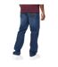 Jean Detendu Homme Bleu Foncé Crosshatch-3