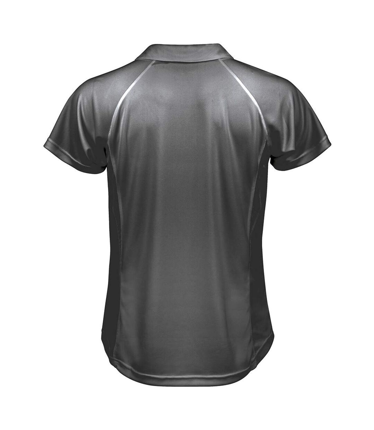 Spiro Mens Sports Team Spirit Performance Polo Shirt (Grey/Lime) - UTRW1470