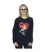 Disney - Sweat THE LITTLE MERMAID LOVE DADDY - Femme (Bleu marine) - UTBI23379-2