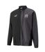 Mens Prematch Olympique De Marseille Fc Track Jacket Black Puma-2