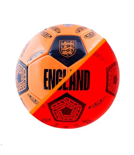 Light Up Football 5 Orange Black England FA