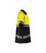 Polo Accelerate Safe Femme Bleu Marine Foncé Jaune Fluo Mascot-3