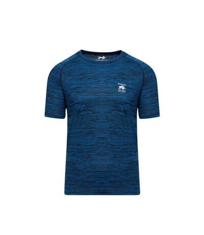 T-shirt performance homme bleu cobalt Raging Bull