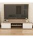 Meuble TV - Jack - Chêne et Blanc - 120 x 36 x 40 cm-5