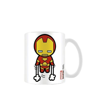 Iron Man Kawaii Mug (White) (One Size) - UTPM8811