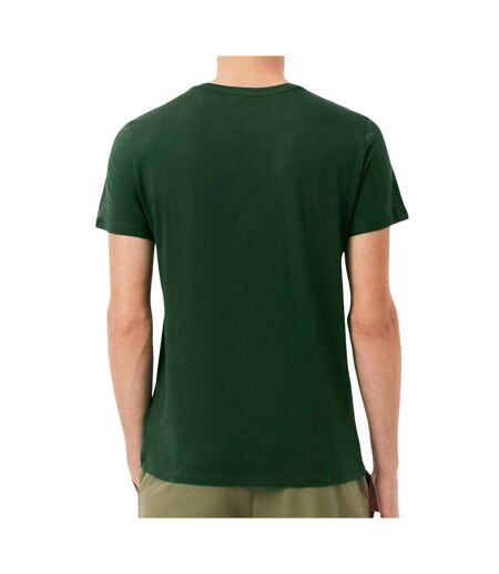 T-Shirt vert foncé homme lacoste pima