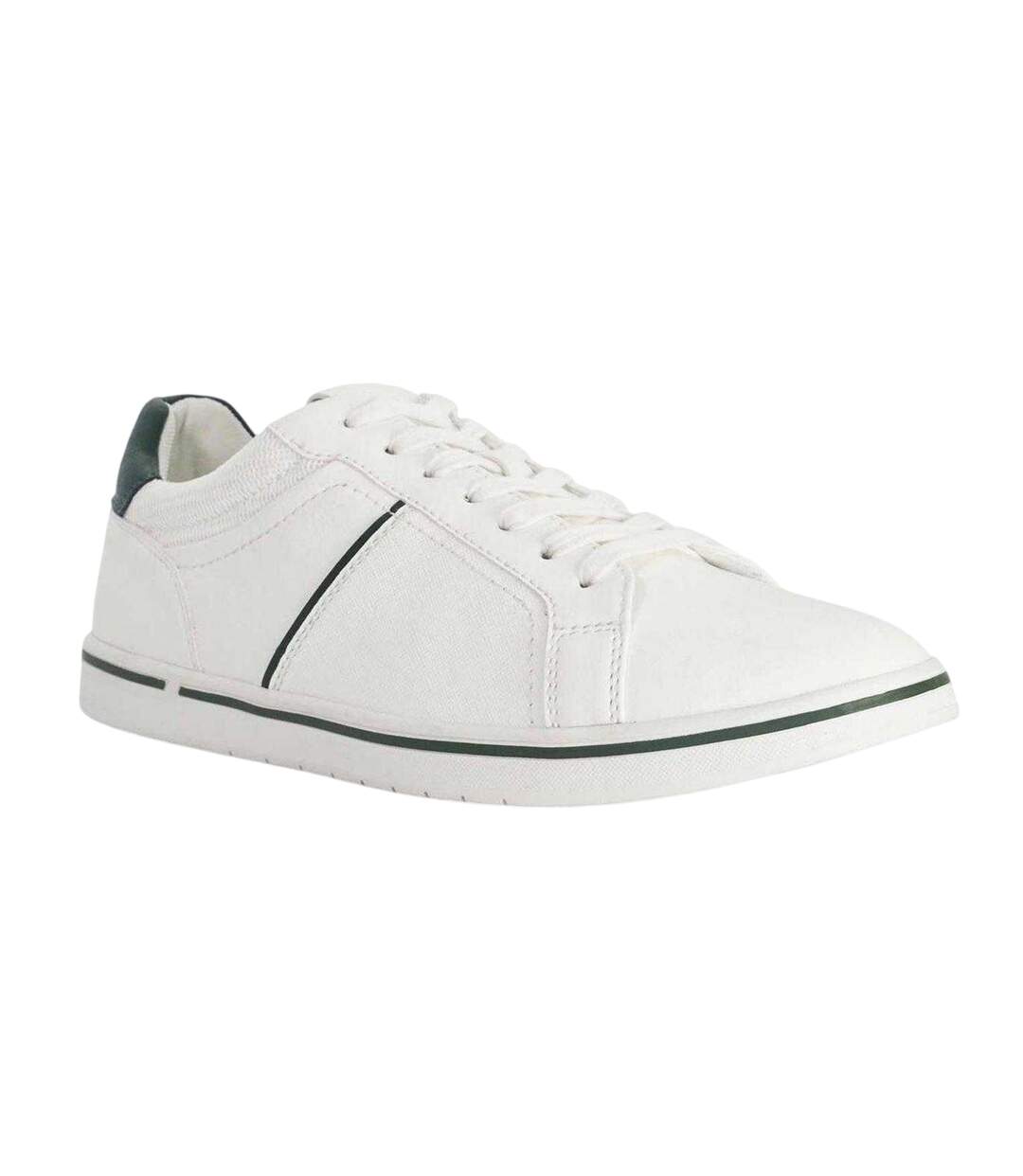 Baskets Motif/style Logo Tazzy Homme Blanc Dune London-4