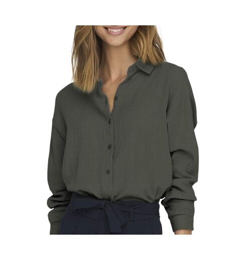 Chemise kaki femme jdy theis - l