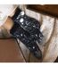 1 Pair Ladies Sherpa Lined Grip Socks - Warm Fluffy Cosy Non-Slip Comfort-4