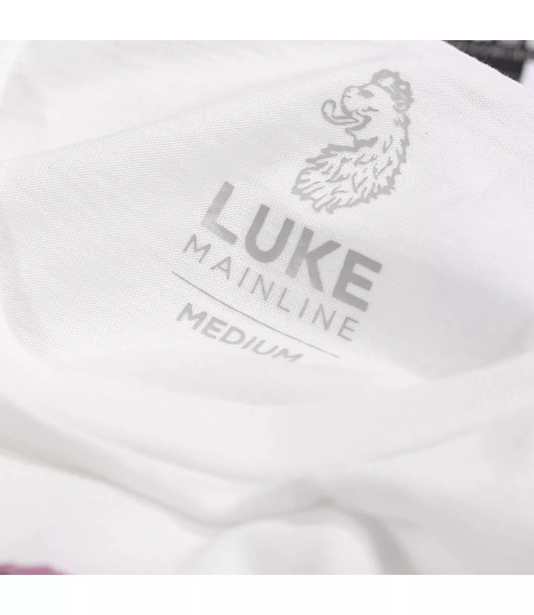 T-shirt Style Imprimé Feuille Cogolin Homme Blanc Luke 1977-3