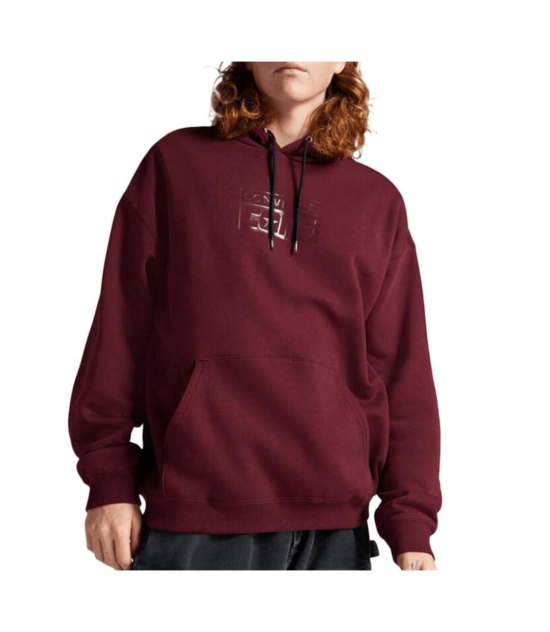 Sweat bordeaux femme converse deep-1