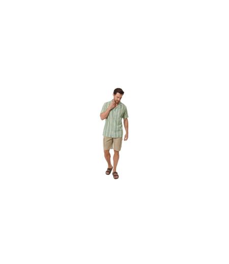 Chemise Décontracté Motif/style À Rayures Homme Kaki Saltwell