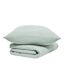 Couvre lit vert + 2 taies d'oreiller today 260x240cm-2