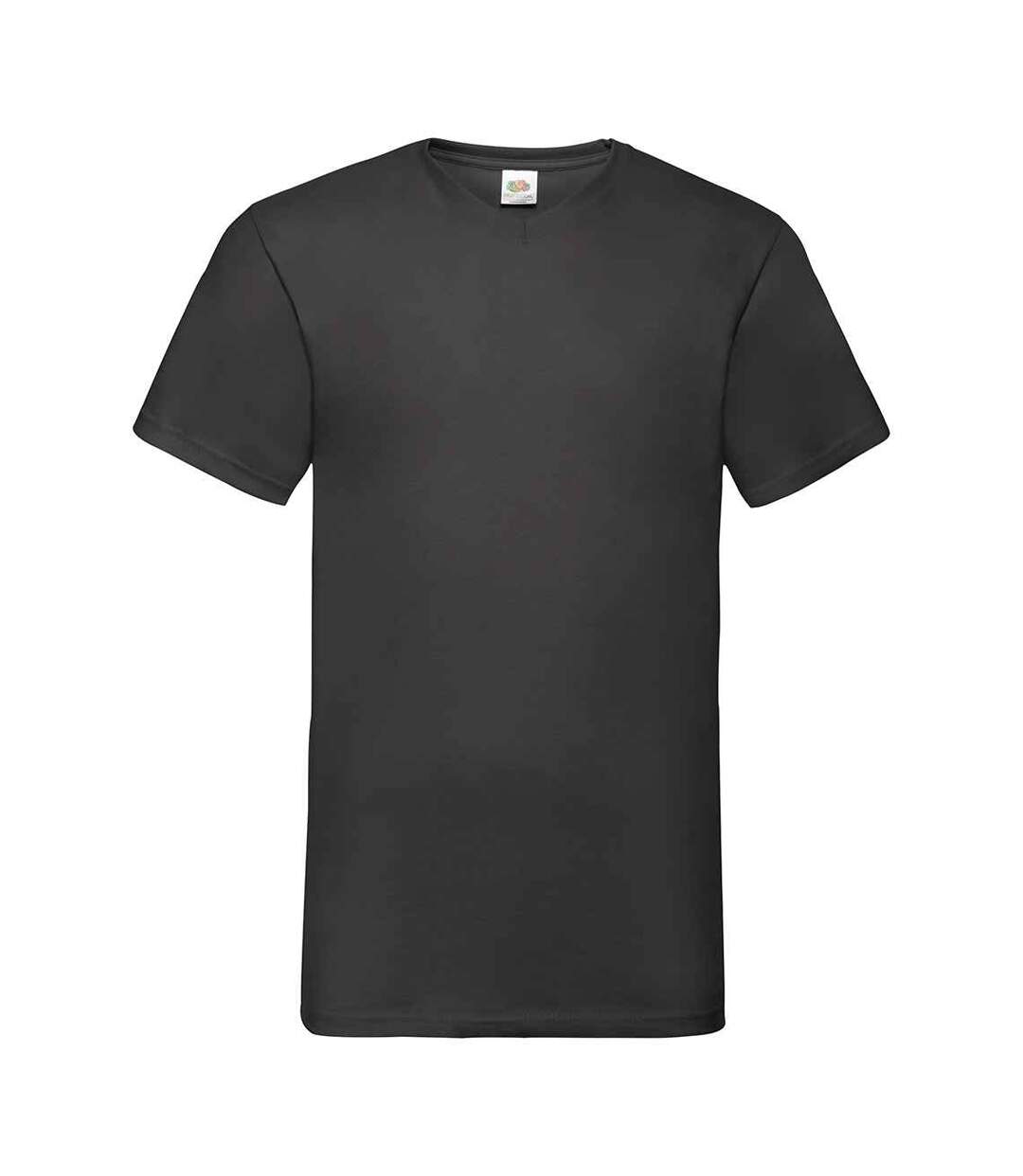 T-shirt Valueweight Adulte Noir Fruit Of The Loom-1