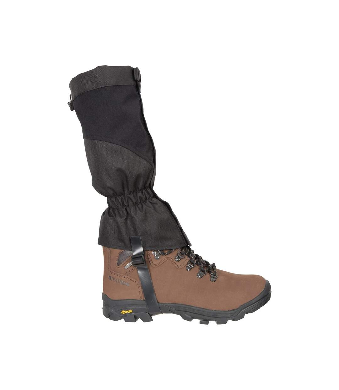 Unisex adult highland gaiters m-l black Mountain Warehouse-4