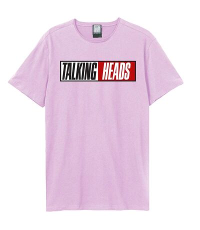 Unisex Adult True Stories Talking Heads T-shirt Pink 182 Amplified