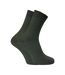2 Pack Mens 100% Cotton Hiking Boot Socks-1