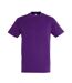 T-shirt Regent Adulte Violet Foncé SOLS-1