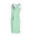 Regatta Womens/Ladies Fahari Stripe Shift Casual Dress (Vibrant Green/White) - UTRG7534