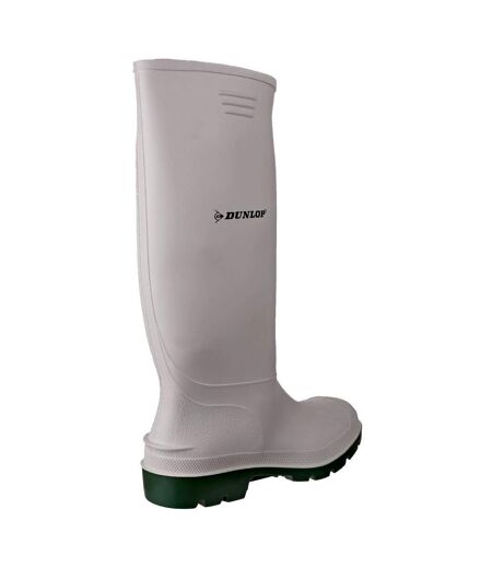 Dunlop Womens/Ladies Pricemastor 380BV Wellington Boots (White/Green) - UTFS3206