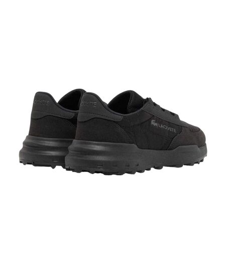 Mens Active Evo Nylon Chunky Sole Trainers Black Lacoste