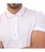 Polo Manches Courtes Motif/style Logo Tonal Homme Blanc Cassé Boss-4