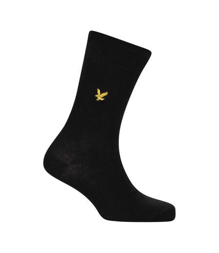 Lot De 5  Paires De Chaussettes Liam Homme Noir Bleu Marine Gris Lyle & Scott