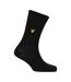 Lot De 5  Paires De Chaussettes Liam Homme Noir Bleu Marine Gris Lyle & Scott-2