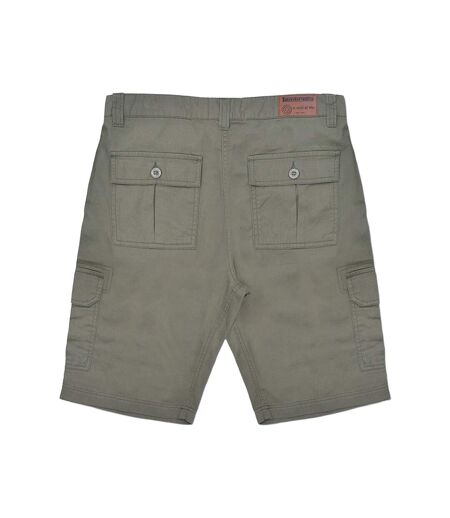 Short à poches ss24 homme vert kaki Lambretta