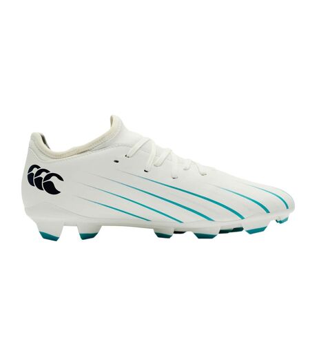 Unisex Adult Speed Falcon 2.0 Team Firm Ground Rugby Boots White Canterbury