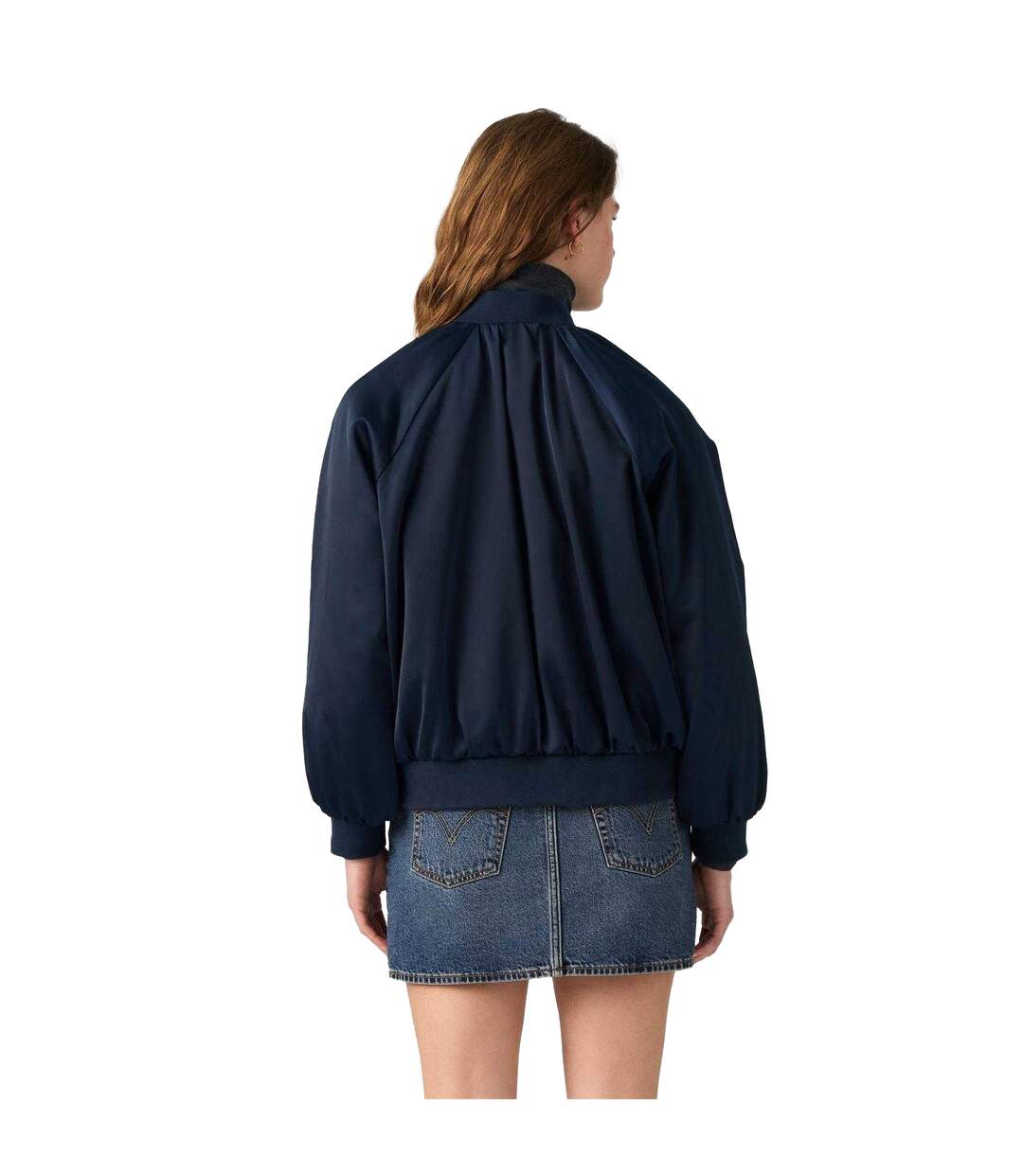 Blouson Aviateur Ruth Femme Bleu Marine Levis-2