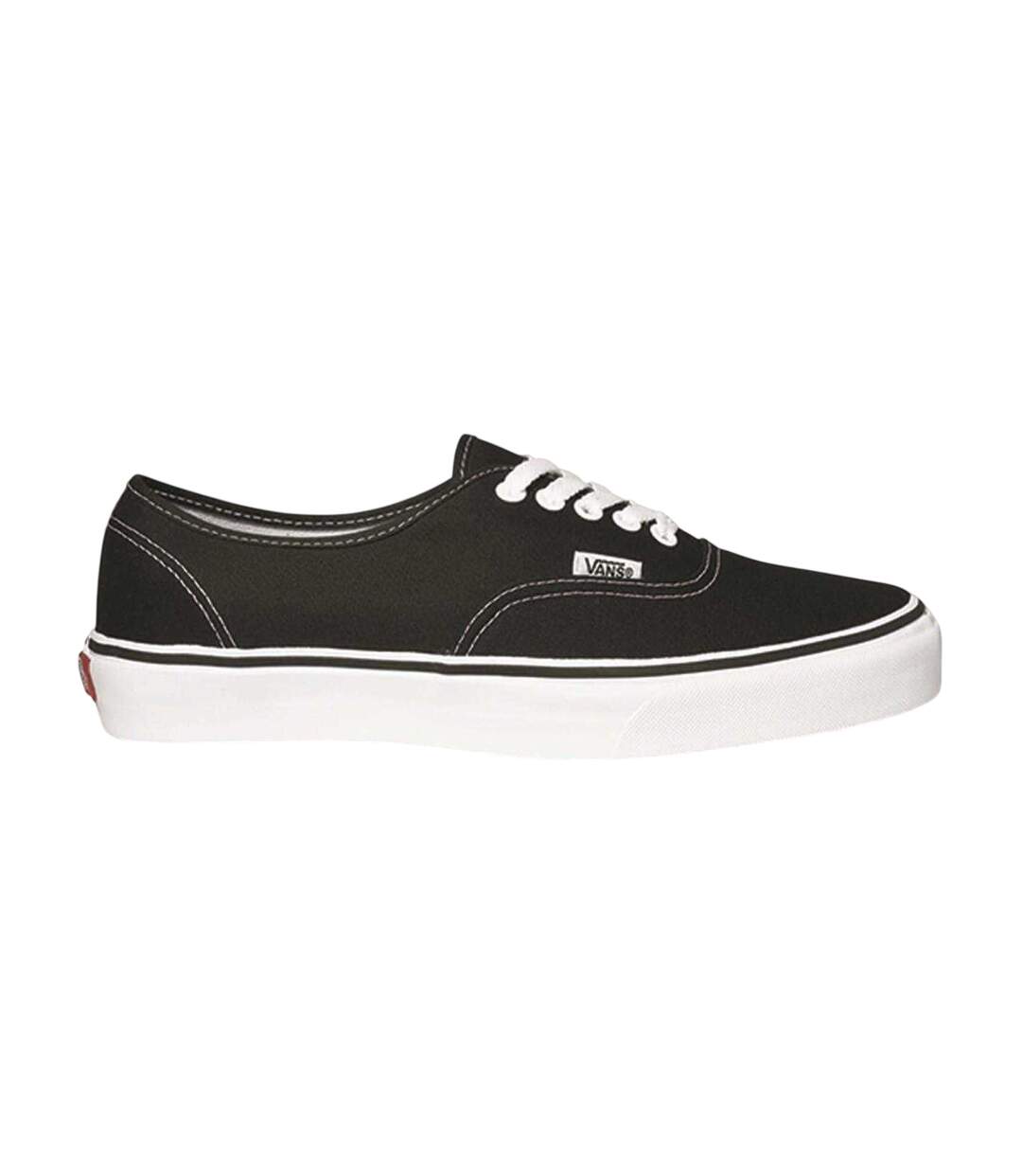 Baskets Authentic Femme Noir Blanc Vans-1