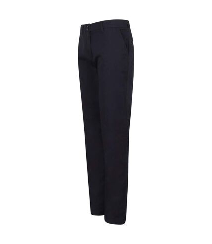 Womens/ladies stretch chinos navy Henbury