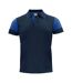 Polo Prime Homme Bleu Cobalt Bleu Marine Printer-1